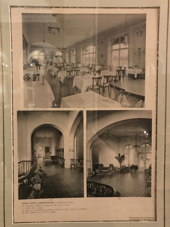 Photos of Hotel Cosmos when it was first built, 1904